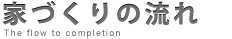 家づくりの流れ